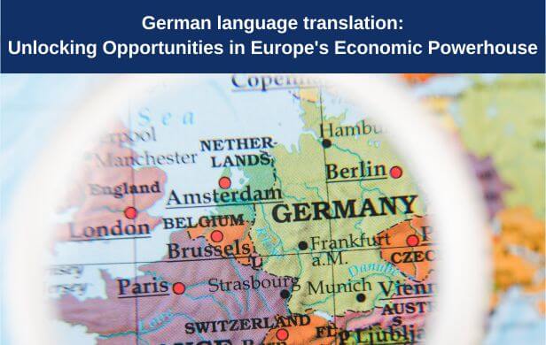 German language translation: Unlocking Opportunities in Europe's Economic Powerhouse